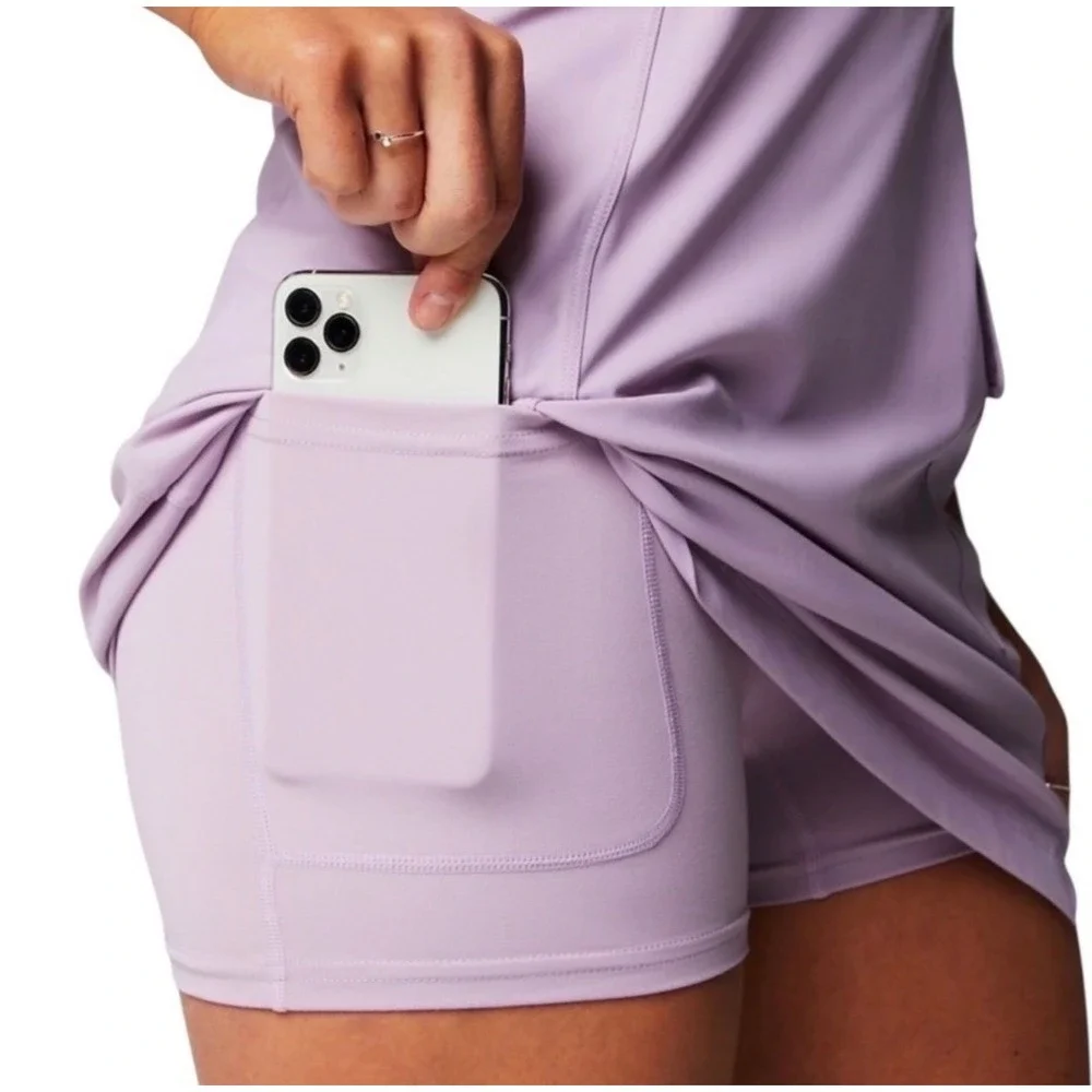 Fabletics One Active Dress Womens Medium Lavender Purple Cargo Pocket NWT - Picture 3 of 6